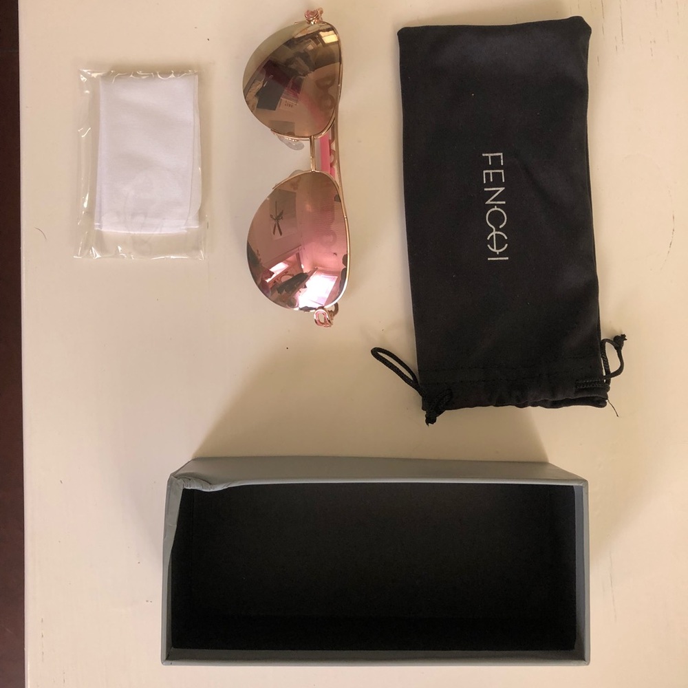 Classic Pink Fenchi Sunglasses